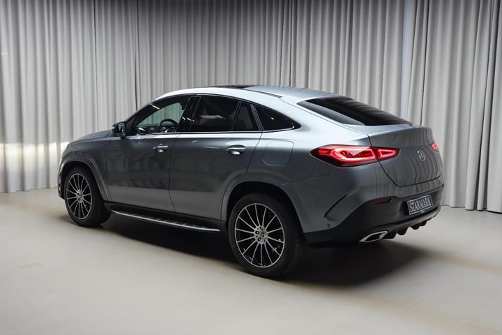 Grå Mercedes GLE350 de fra 2021