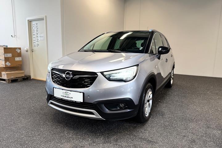 Grå Opel Crossland X fra 2020