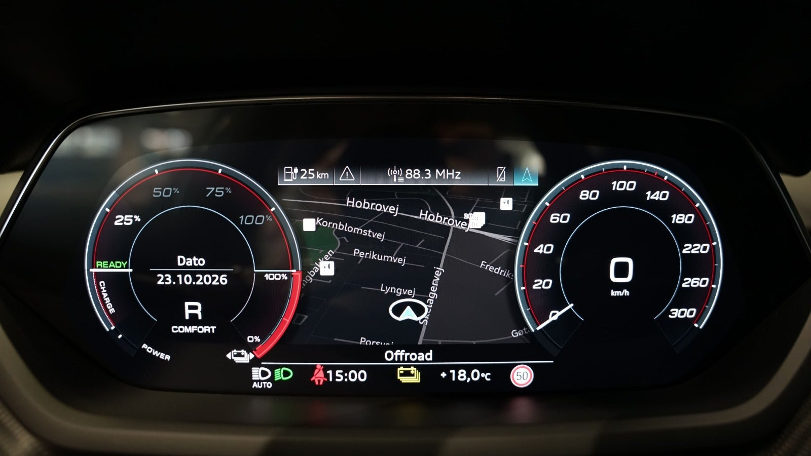 Grå Audi e-tron GT fra 2023