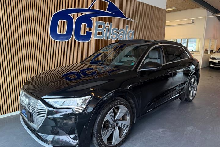 Sort Audi e-tron fra 2019