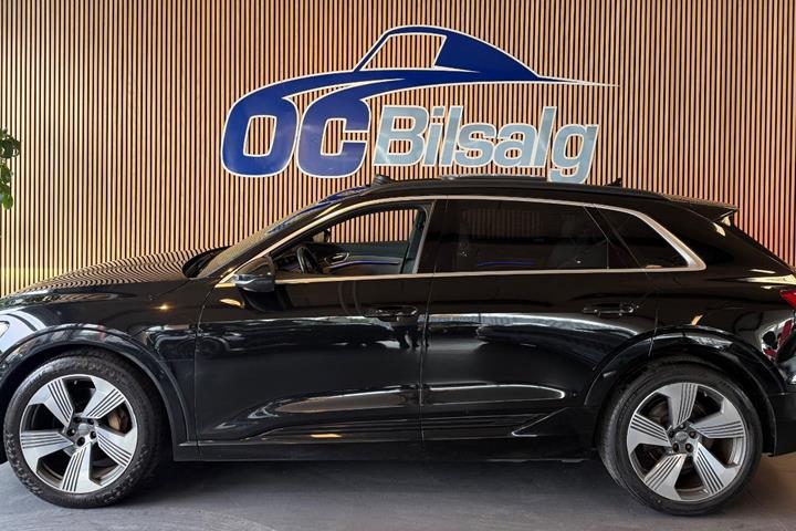 Sort Audi e-tron fra 2019