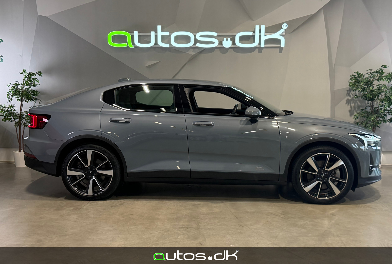 Grå Polestar 2 fra 2022