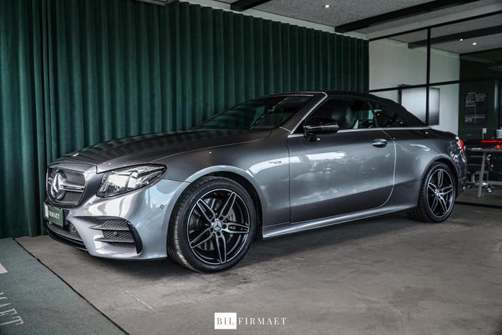 Grå Mercedes E53 fra 2020