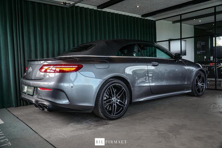 Grå Mercedes E53 fra 2020
