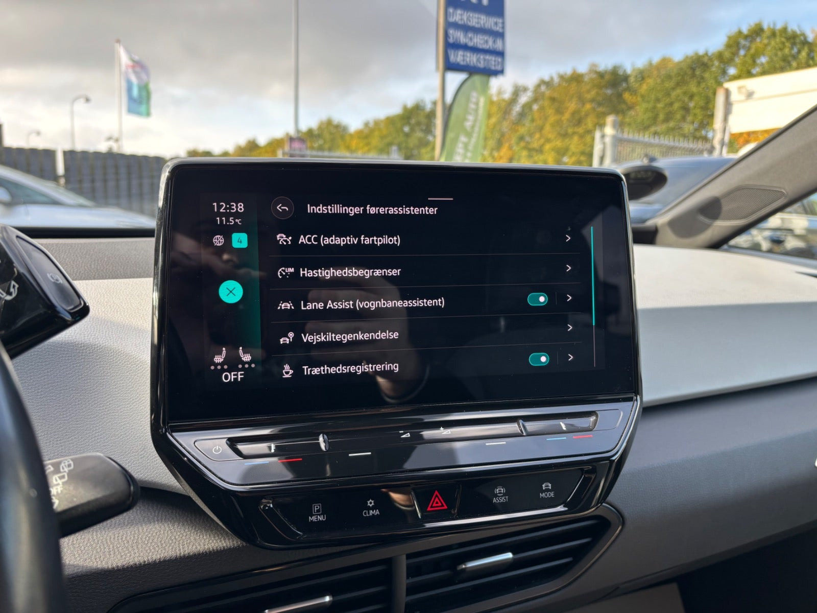 Grøn VW ID.3 fra 2020