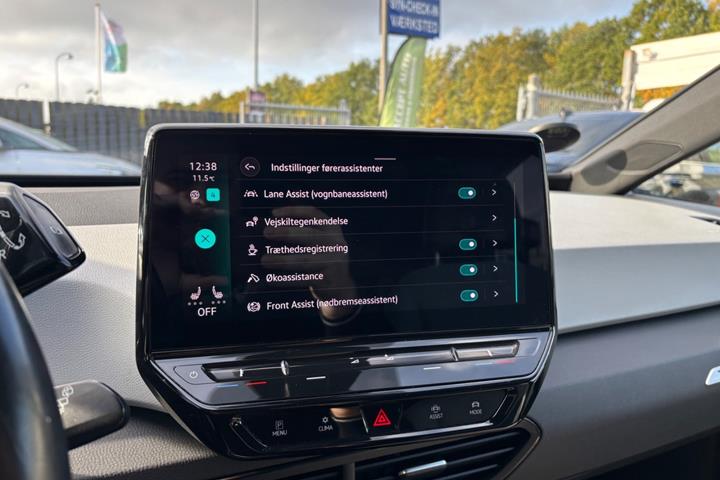 Grøn VW ID.3 fra 2020