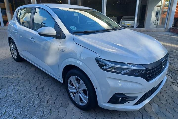 Hvid Dacia Sandero fra 2022