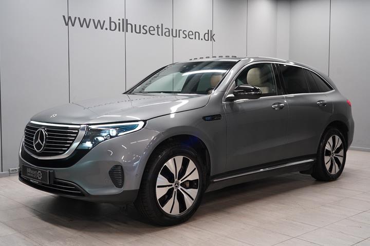 Grå Mercedes EQC400 fra 2023