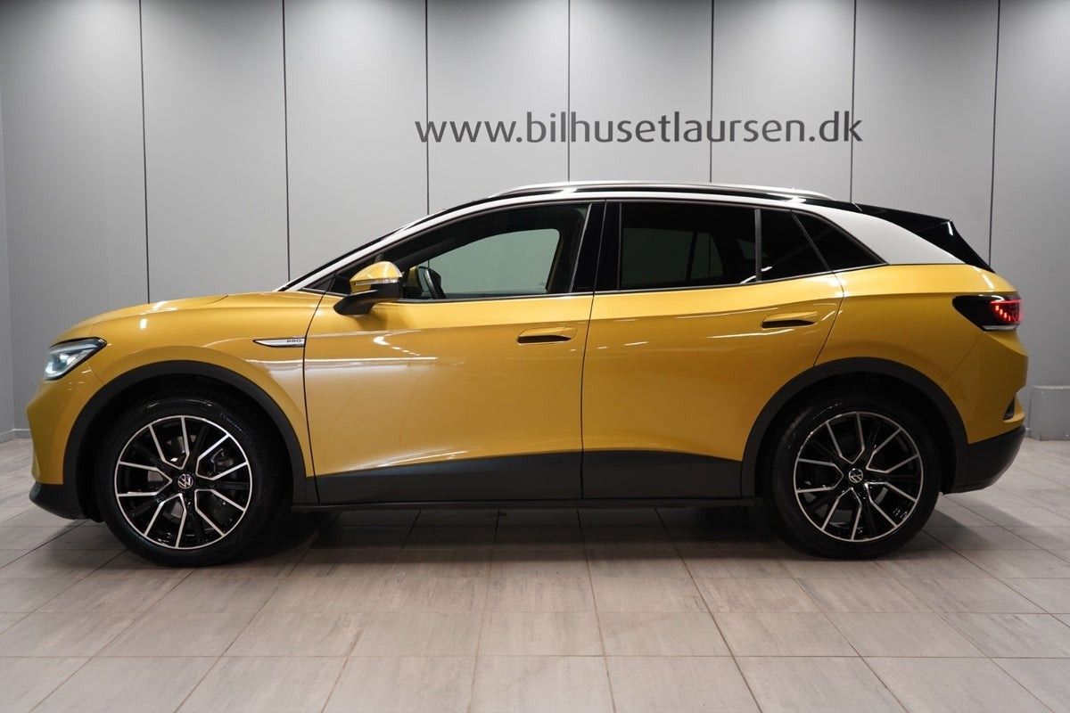 Gul VW ID.4 fra 2022