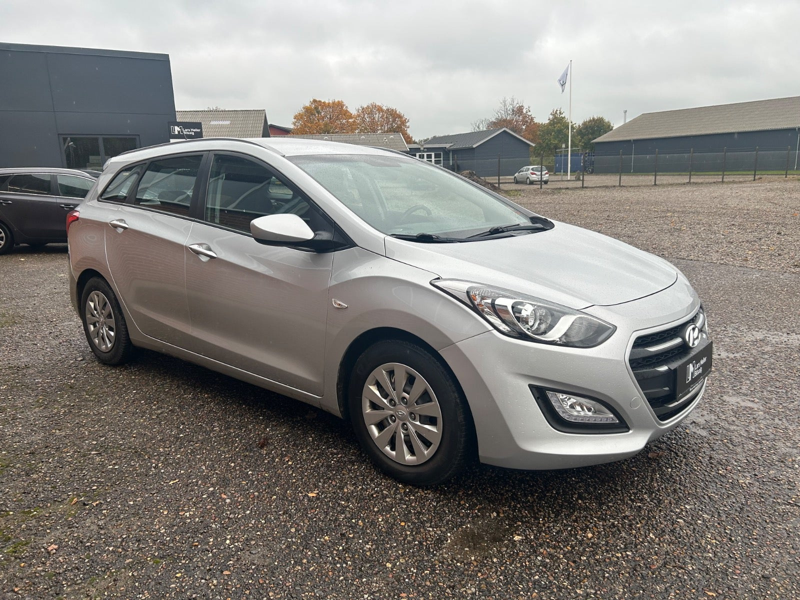 Sølv Hyundai i30 fra 2015