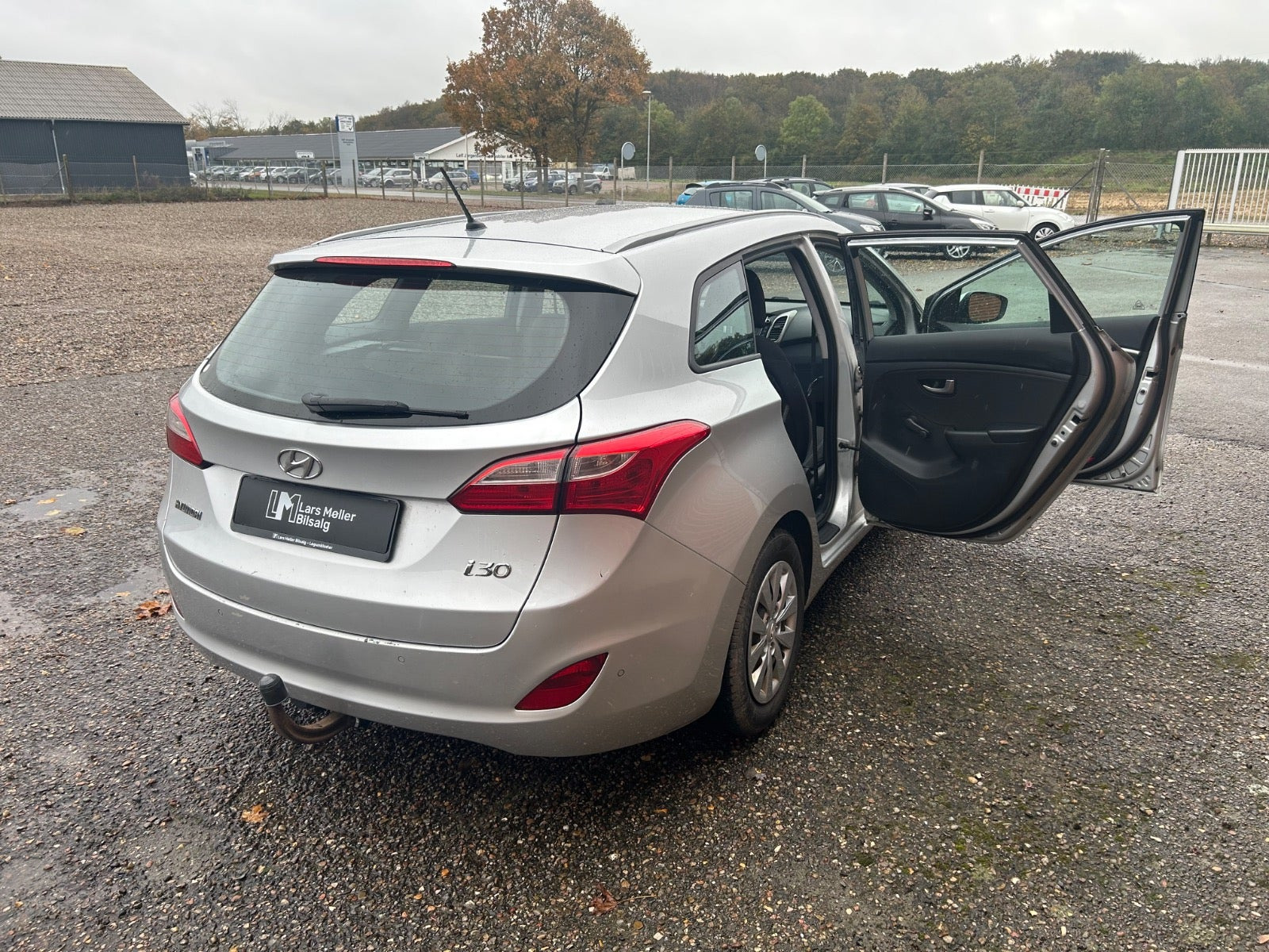 Sølv Hyundai i30 fra 2015