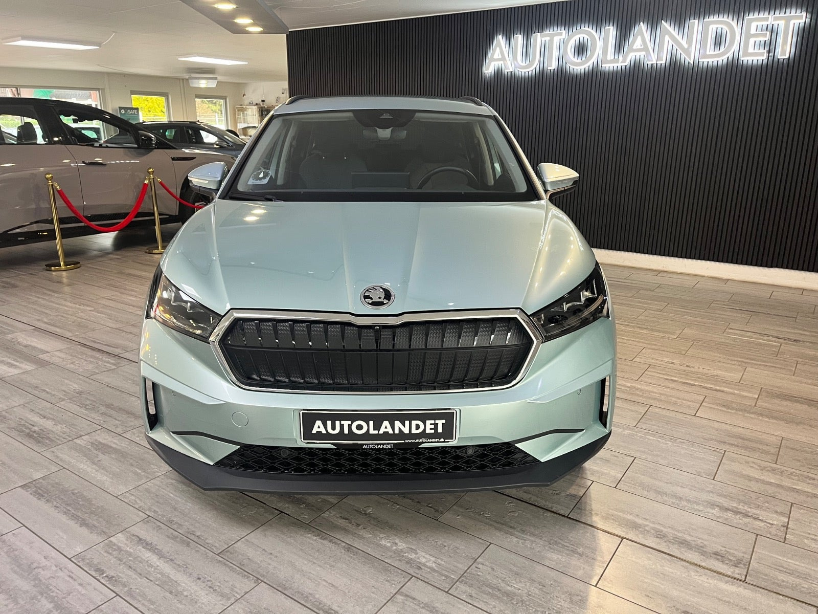 Grøn Skoda Enyaq fra 2021