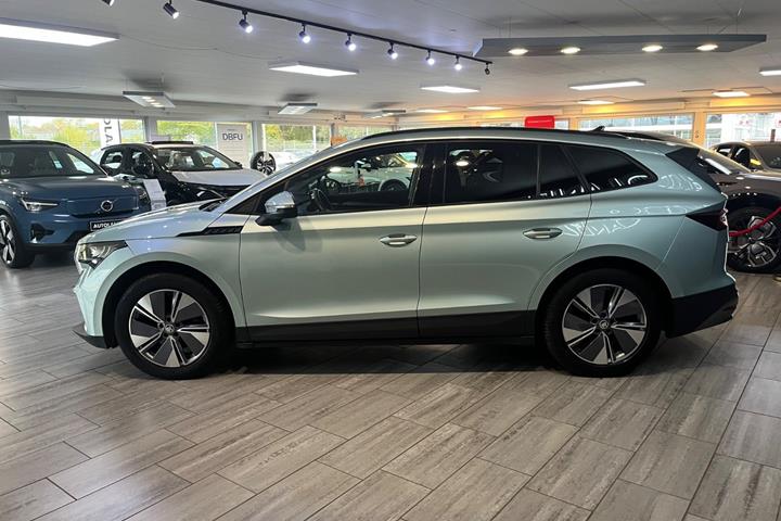 Grøn Skoda Enyaq fra 2021