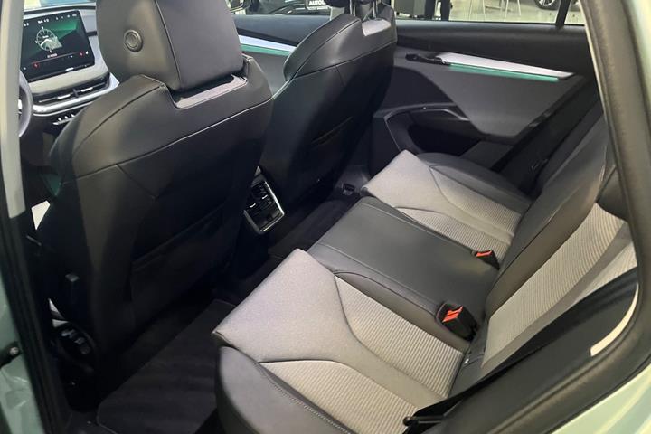 Grøn Skoda Enyaq fra 2021