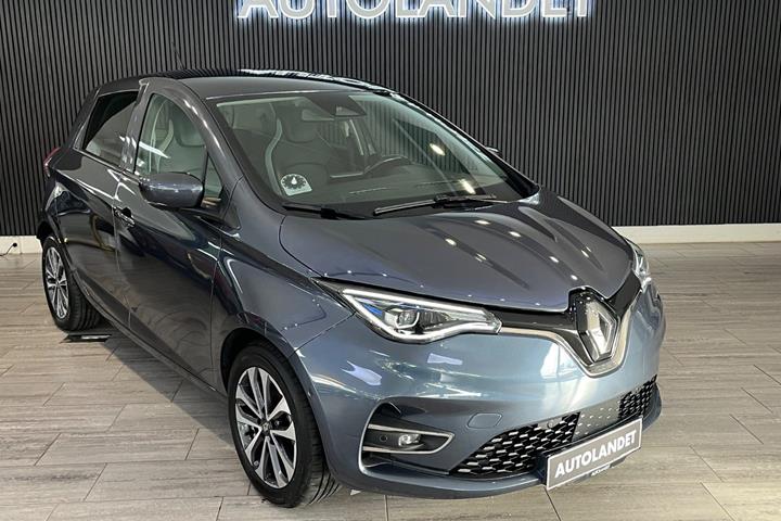 Grå Renault Zoe fra 2019