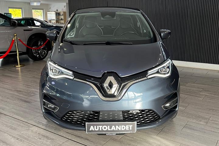 Grå Renault Zoe fra 2019