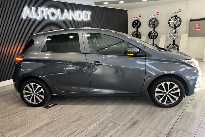 Grå Renault Zoe fra 2019