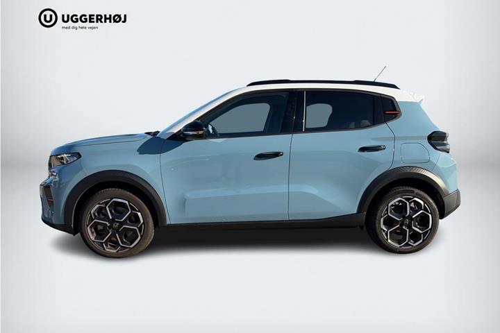Blå Citroën ë-C3 fra 2025