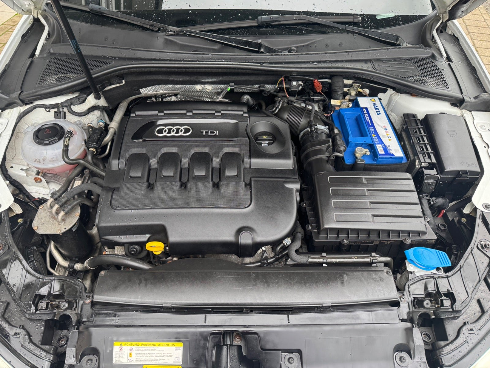 Hvid Audi A3 fra 2018