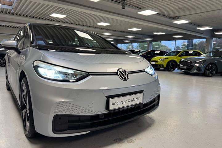 Sølv VW ID.3 fra 2022