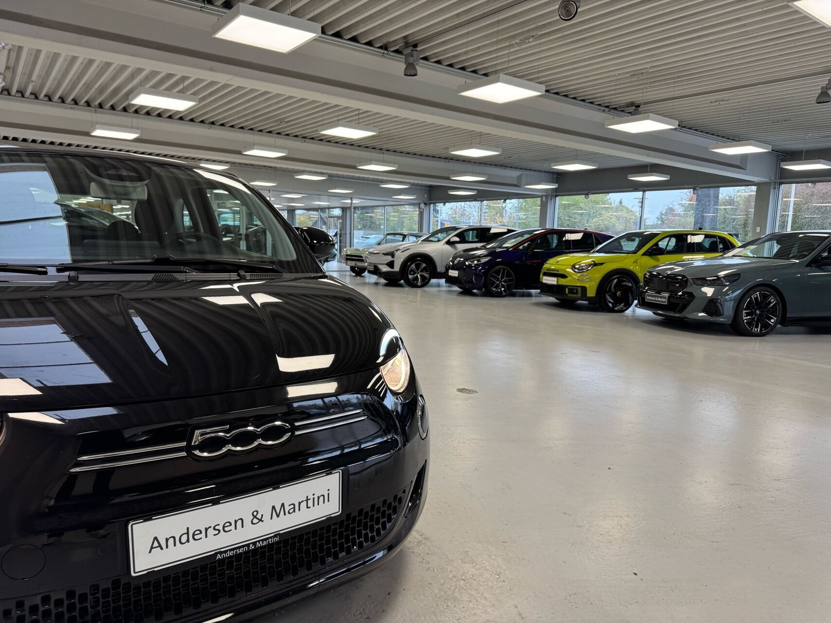 Sort Fiat 500e fra 2023