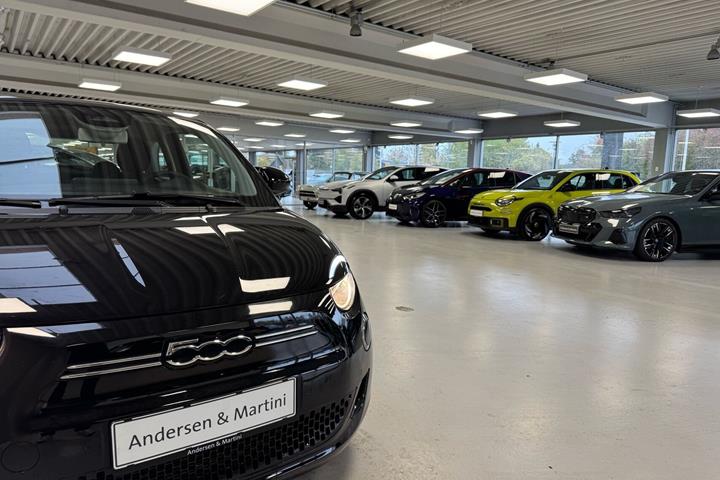 Sort Fiat 500e fra 2023
