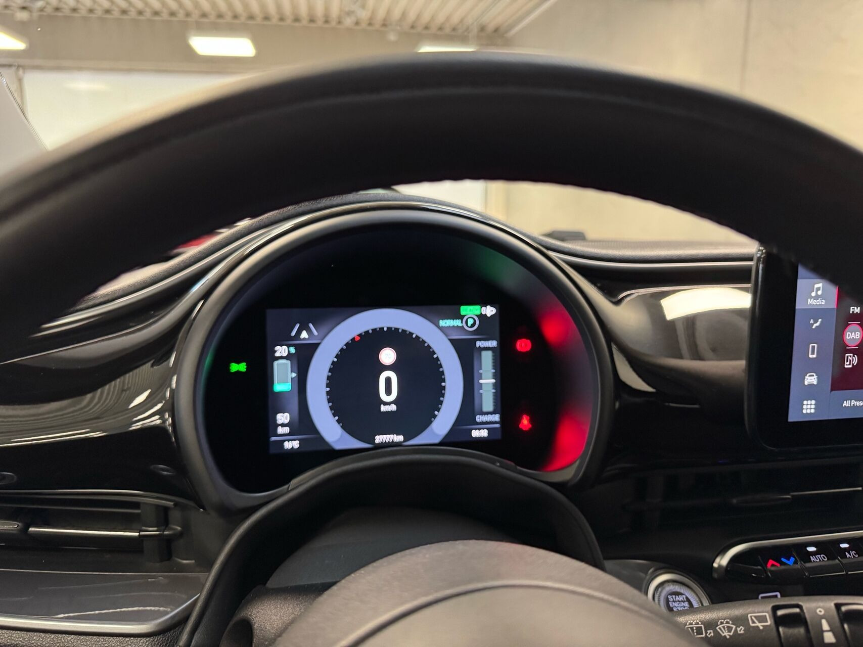Sort Fiat 500e fra 2023