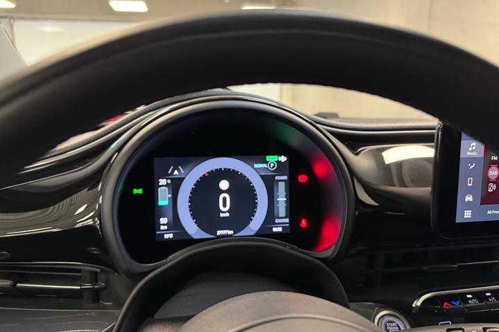 Sort Fiat 500e fra 2023