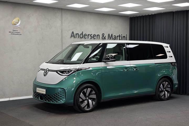 Grøn VW ID.Buzz fra 2024