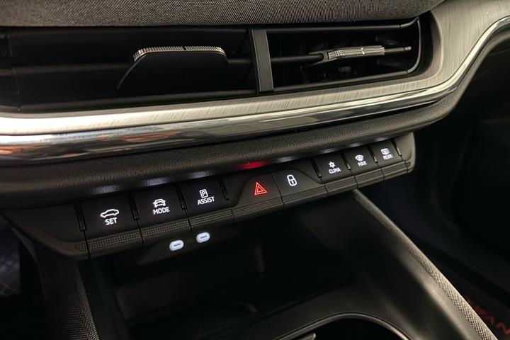 Blå Skoda Enyaq fra 2022