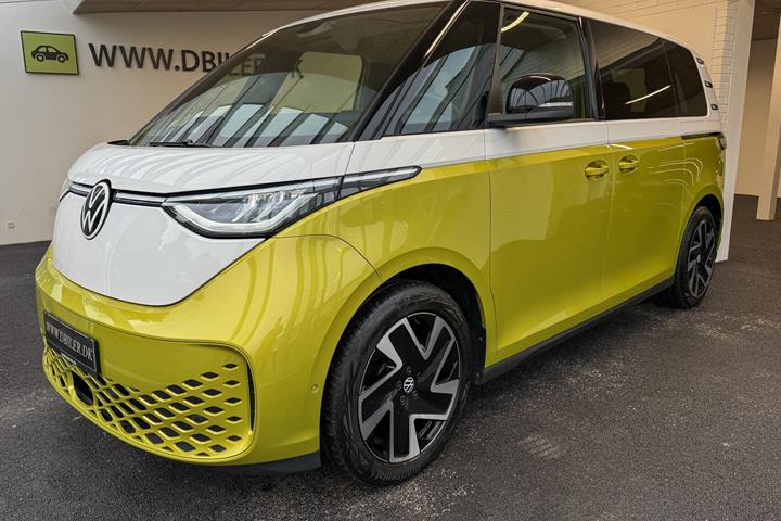 Gul VW ID.Buzz fra 2023