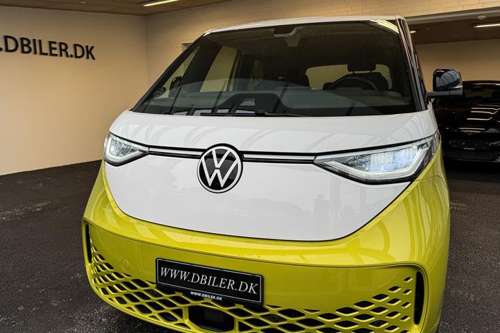 Gul VW ID.Buzz fra 2023