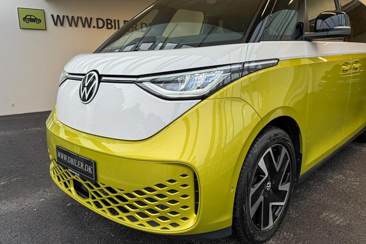 Gul VW ID.Buzz fra 2023