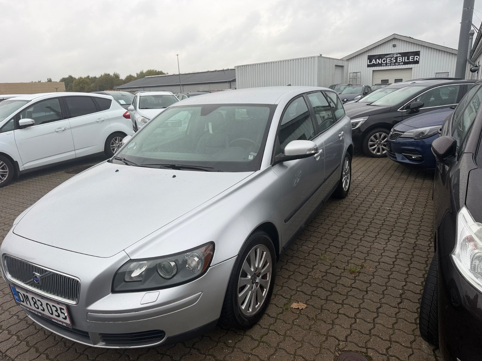 Sølv Volvo V50 fra 2006