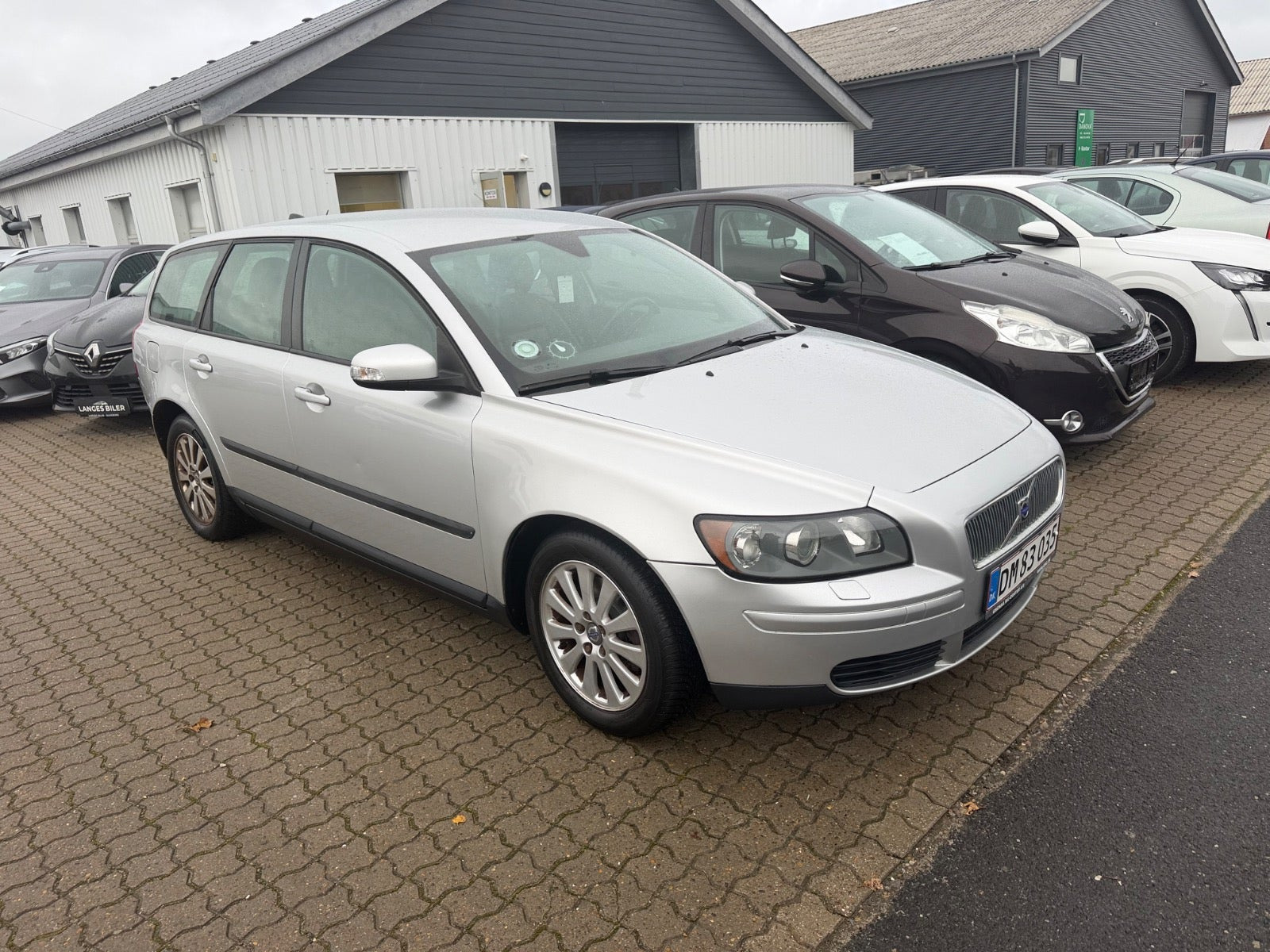 Sølv Volvo V50 fra 2006