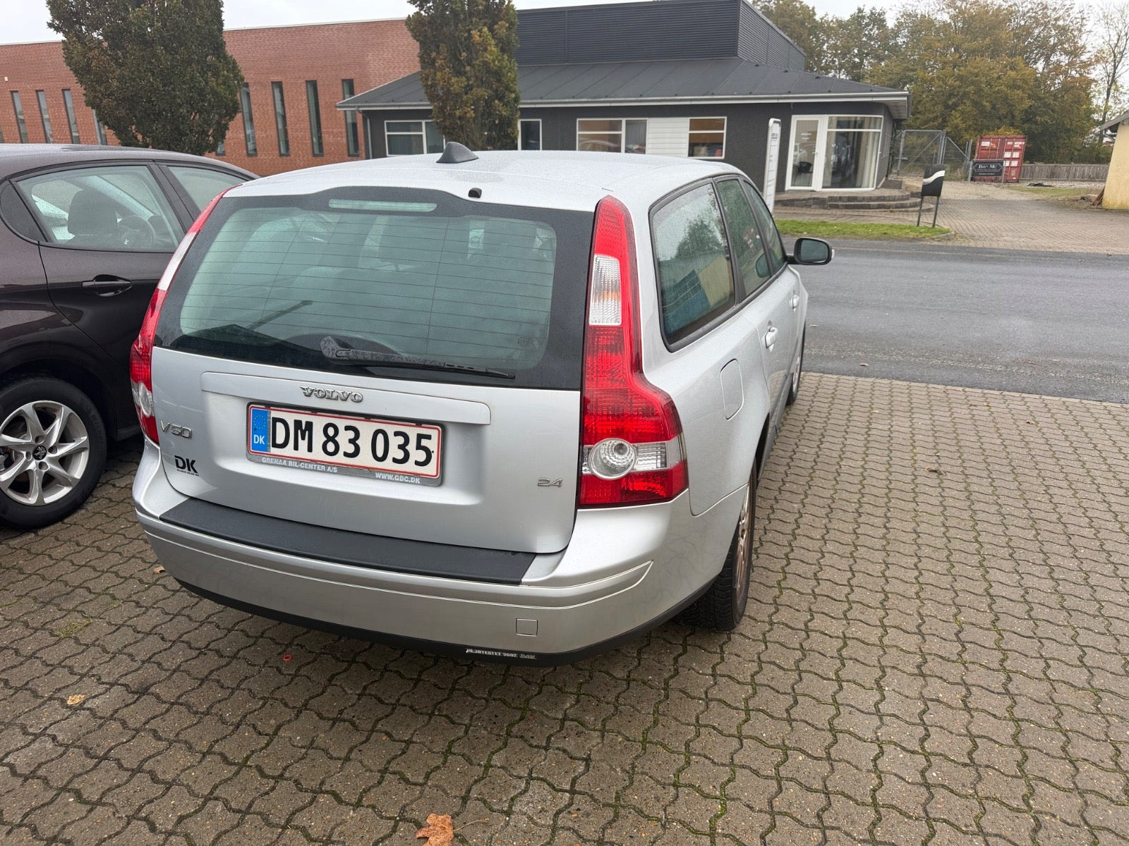 Sølv Volvo V50 fra 2006