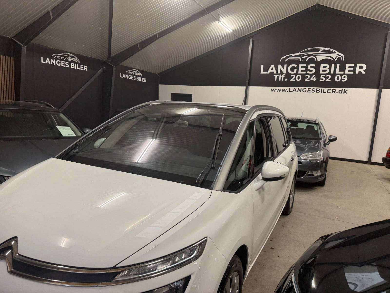 Hvid Citroën Grand C4 Picasso fra 2015