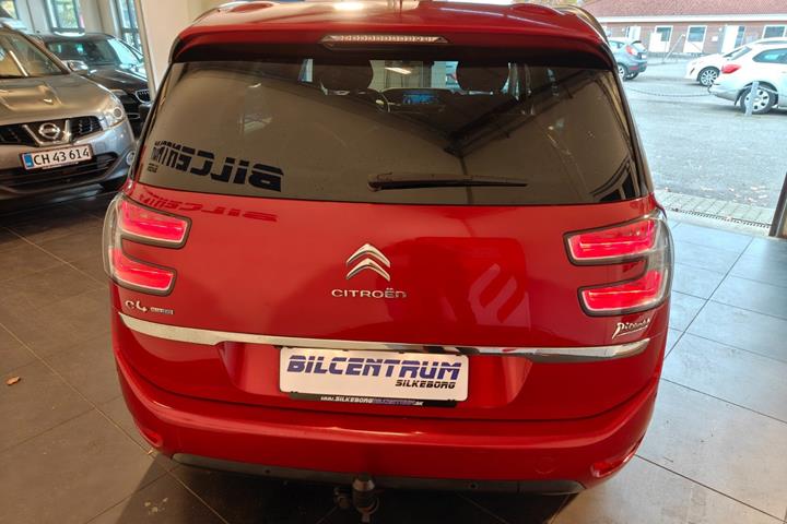 Rød Citroën Grand C4 Picasso fra 2016