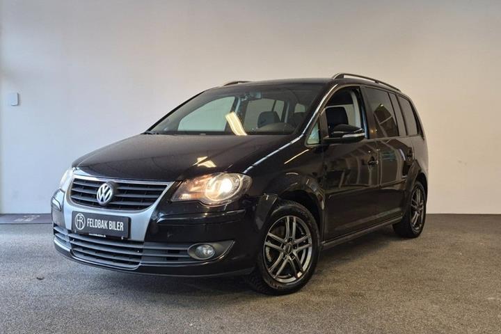 Sort VW Touran fra 2010