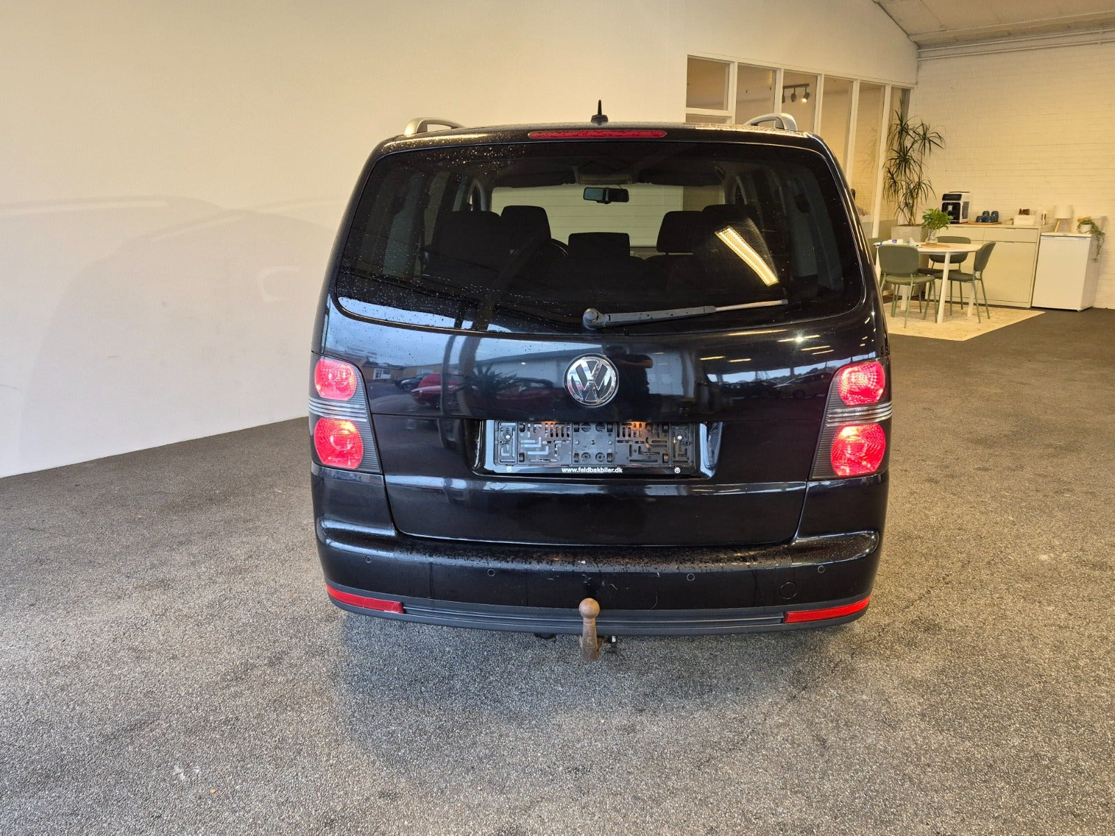 Sort VW Touran fra 2010