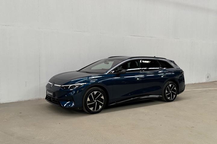 Blå VW ID.7 fra 2026