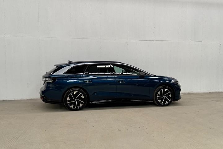 Blå VW ID.7 fra 2026