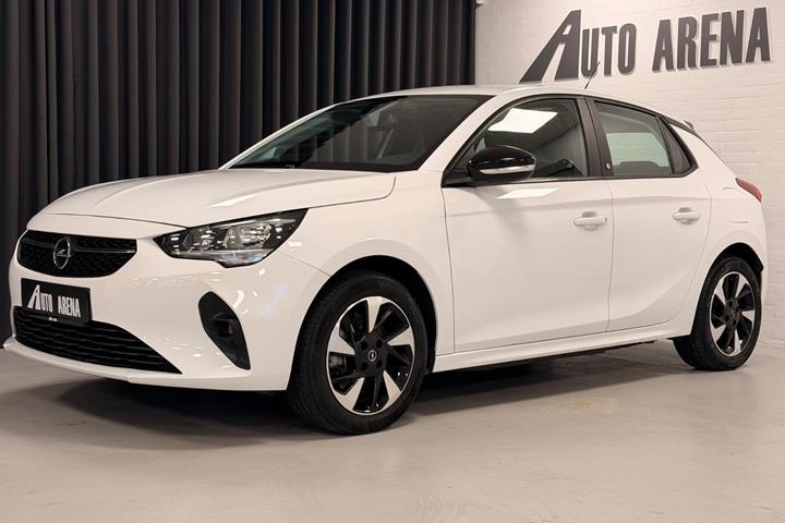 Hvid Opel Corsa-e fra 2021