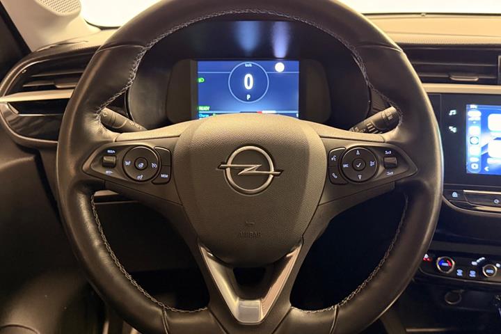 Hvid Opel Corsa-e fra 2021