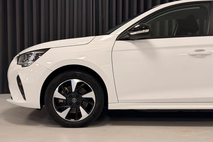 Hvid Opel Corsa-e fra 2021