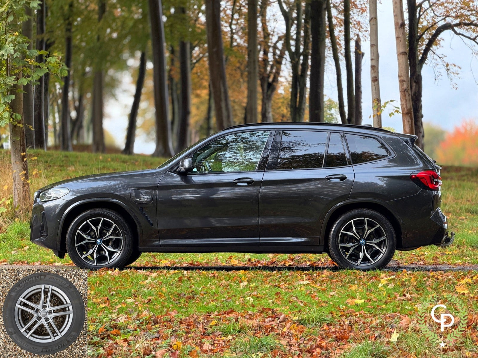 Grå BMW X3 fra 2022
