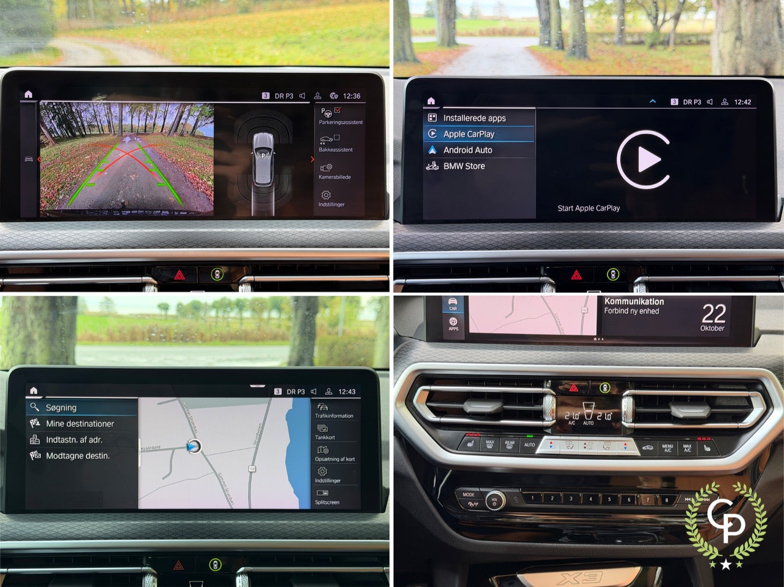Grå BMW X3 fra 2022