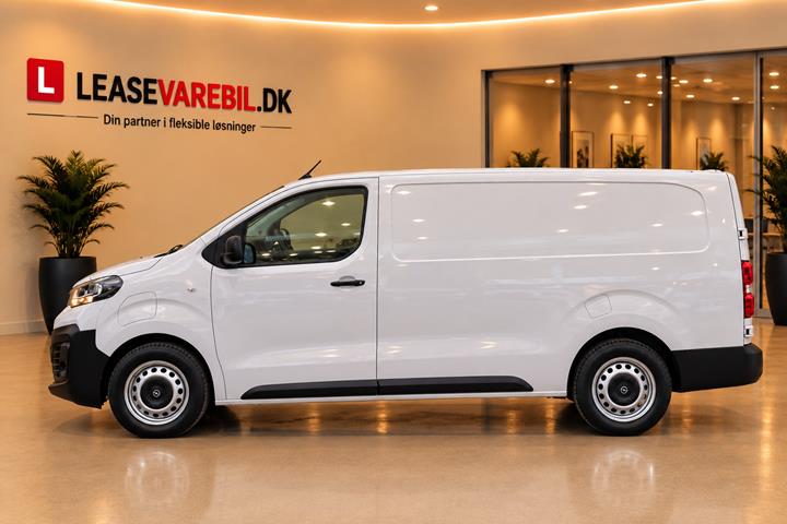 Hvid Opel Vivaro-e fra 2026