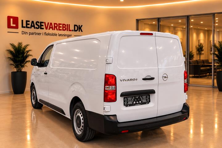 Hvid Opel Vivaro-e fra 2026