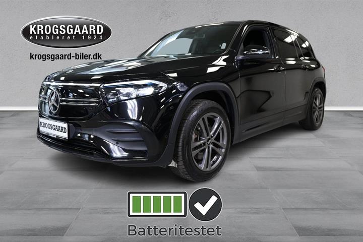 Sort Mercedes EQB250 fra 2023